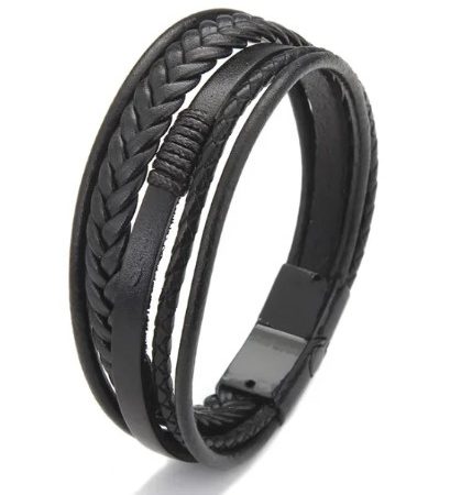 5 Band Leather